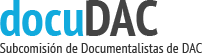 docuDAC - Subcomisión de Documentalistas de DAC (logo)