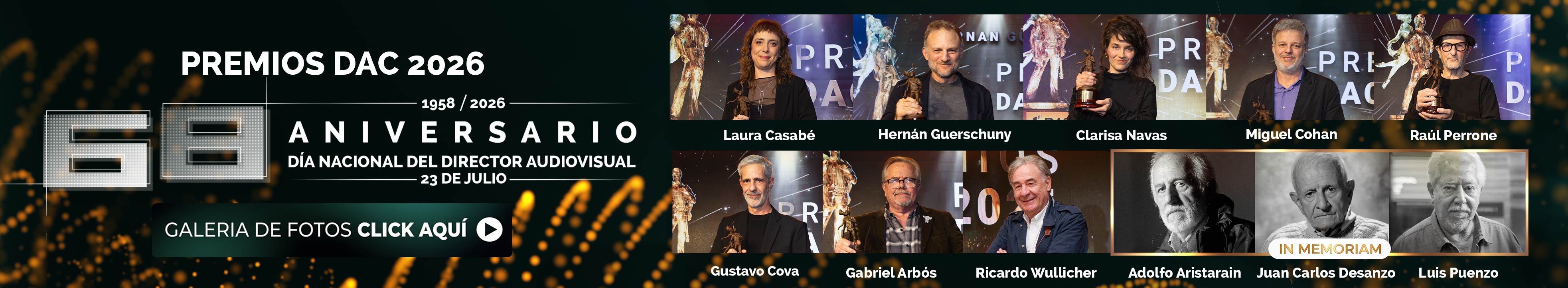 PREMIOS DAC 2026